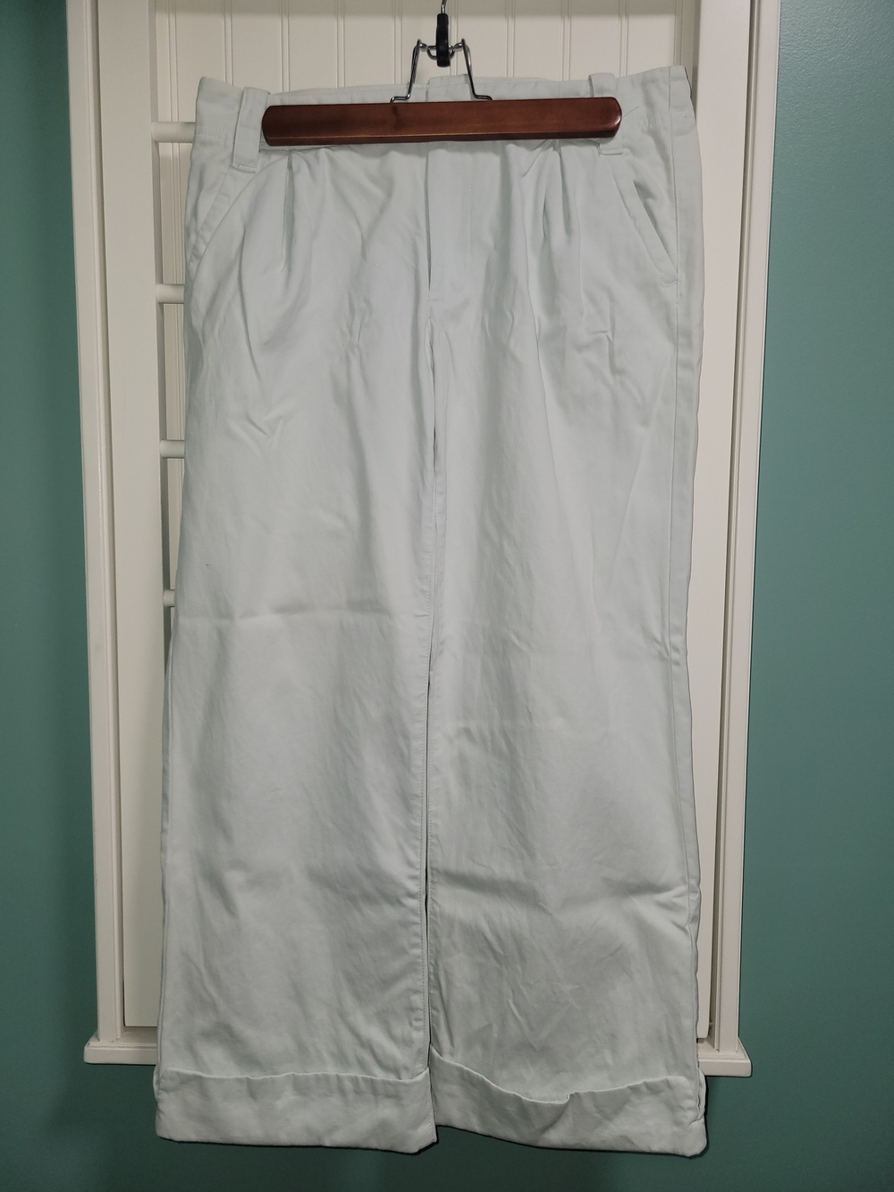 Banana Republic Wide-Leg Pants in Light Blue Size 4